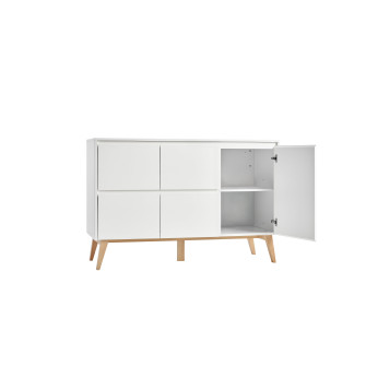 Kumode con 4 cajones y puertas (Colección Classy)